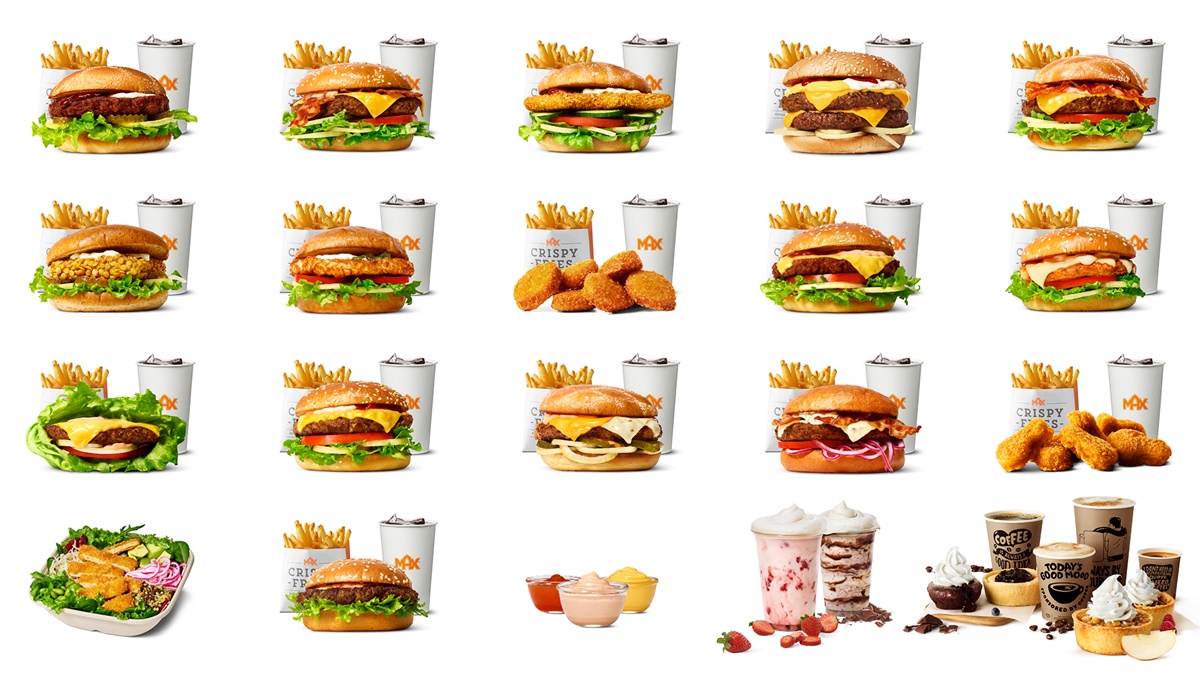 MAX product range. Photos